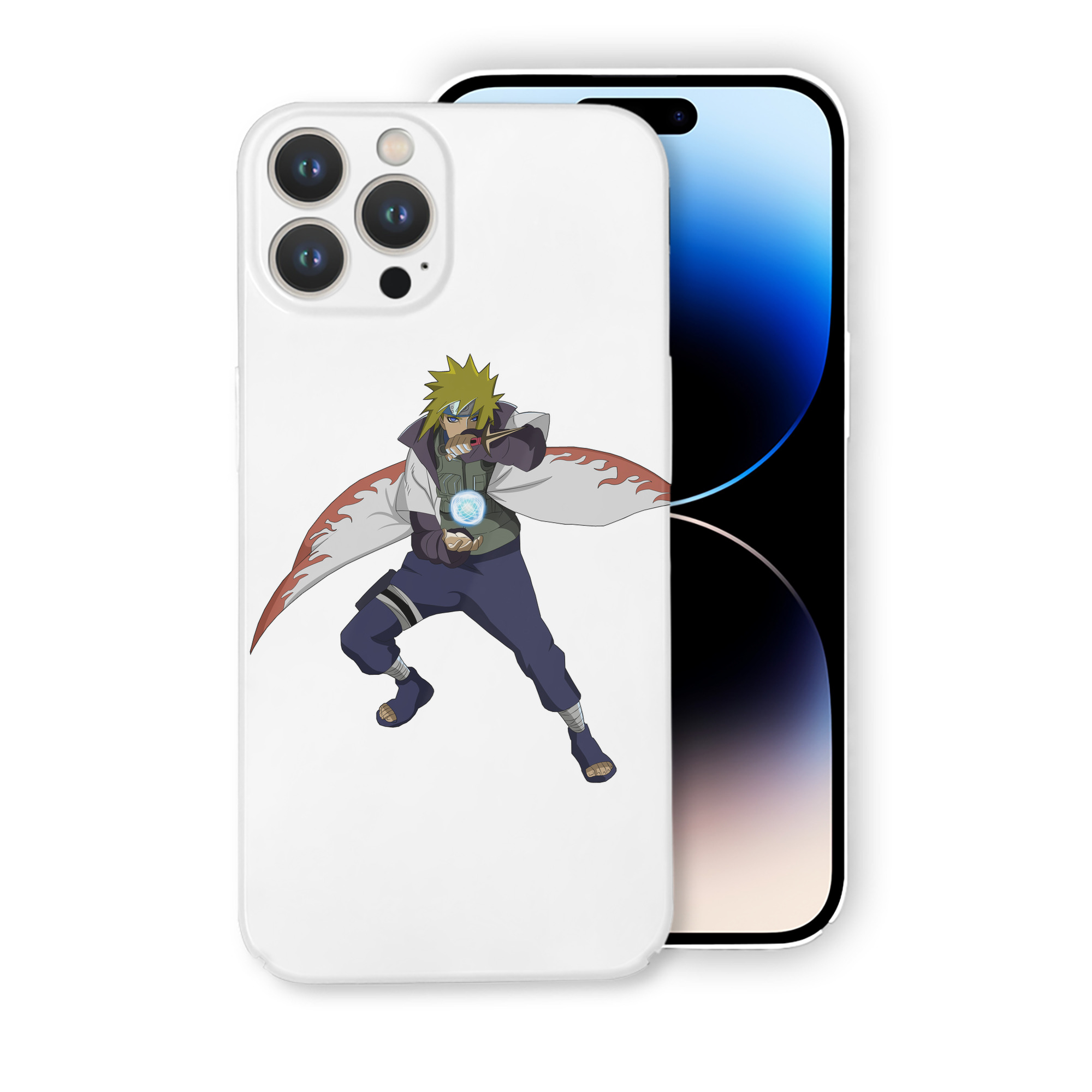 （画像用） NARUTO -ナルト- 波風 ミナト Namikaze Minato 【iPhone 14シリーズ対応】ハードケース